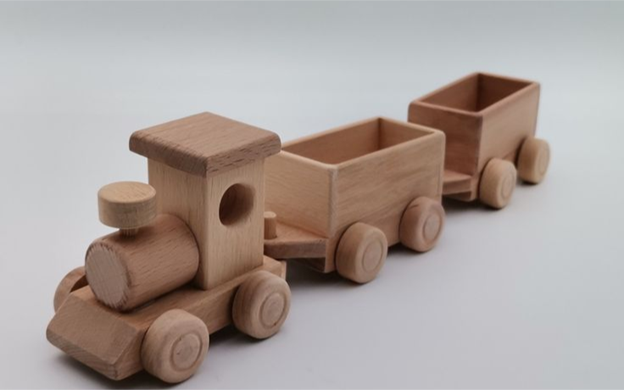 wooden toy train